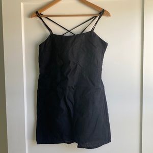 SIR The Label Black Linen Dress S/M